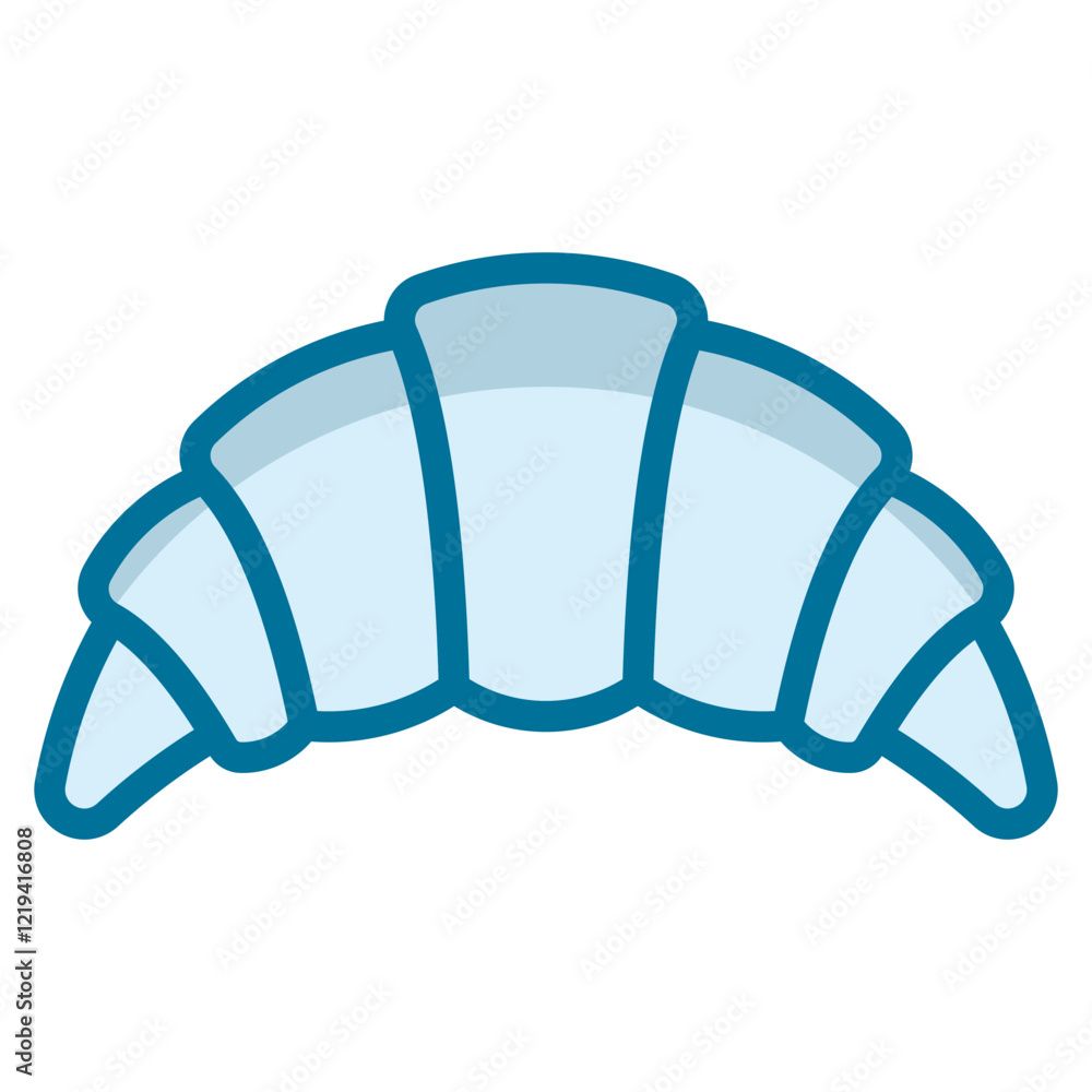 Croissant Icon Croissant Icon