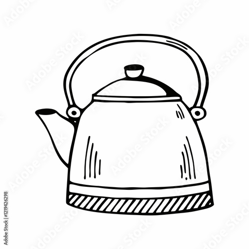 kettle vector illustration
