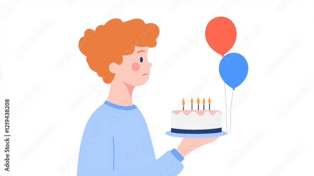 Peer Pressure, illustration, A person is examining a party invitation, showcasing a vibrant and engaging design perfect for event planning or celebration themes. Peer Pressure, illustration, A person is examining a party invitation, showcasing a vibrant and engaging design perfect for event planning or celebration themes.