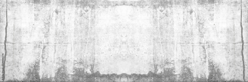 Fototapeta premium Old wall texture smeared engine oil cement dark black gray background abstract grey color design are light with white gradient background.