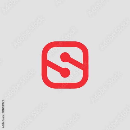 letters s  sss text logo design vector