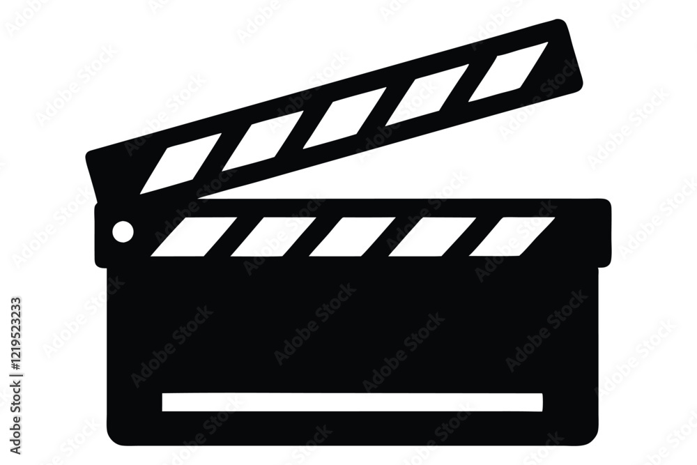 Obraz premium clapperboard icon