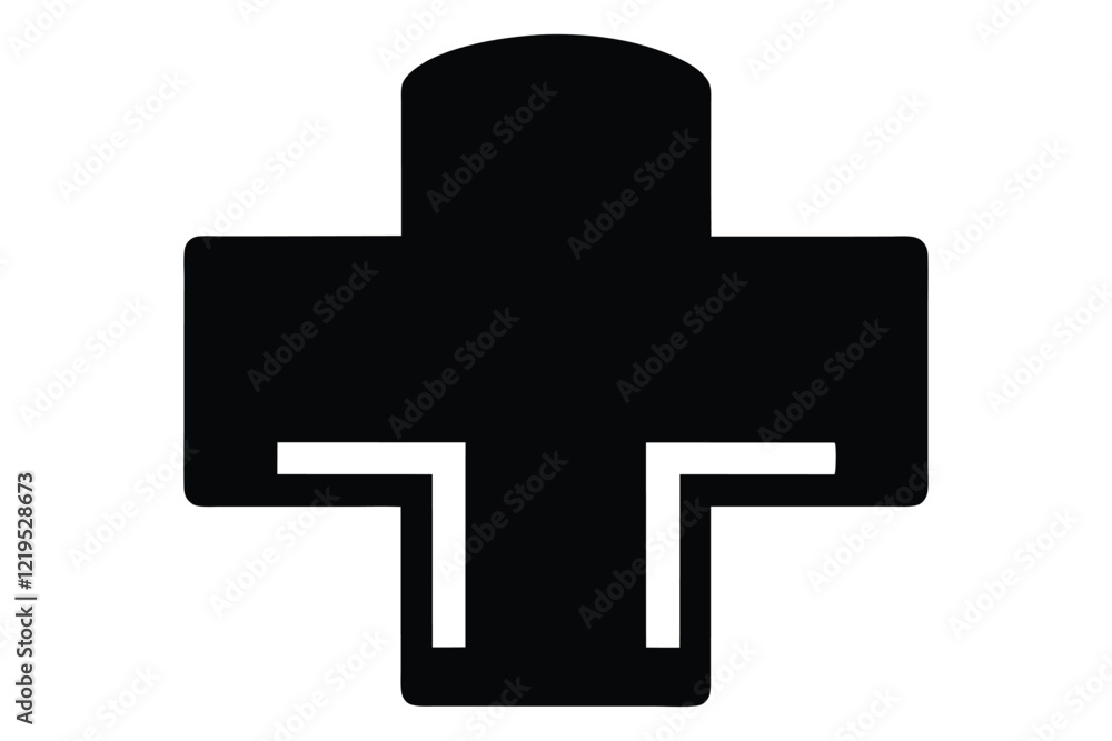 Fototapeta premium medical cross icon