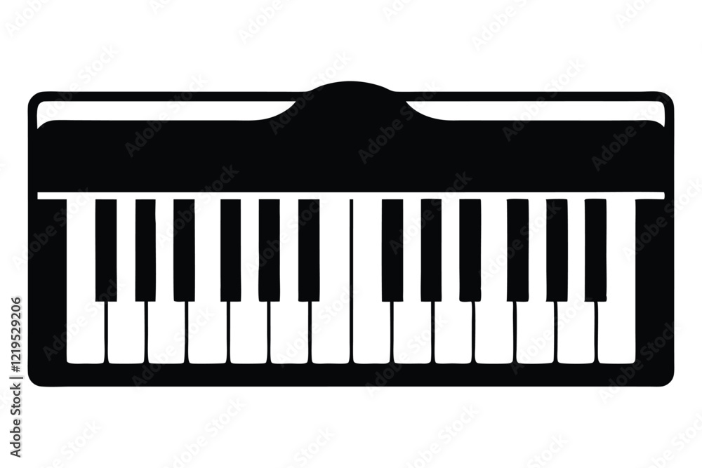 Fototapeta premium piano icon