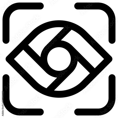 Eye Recognition Icon