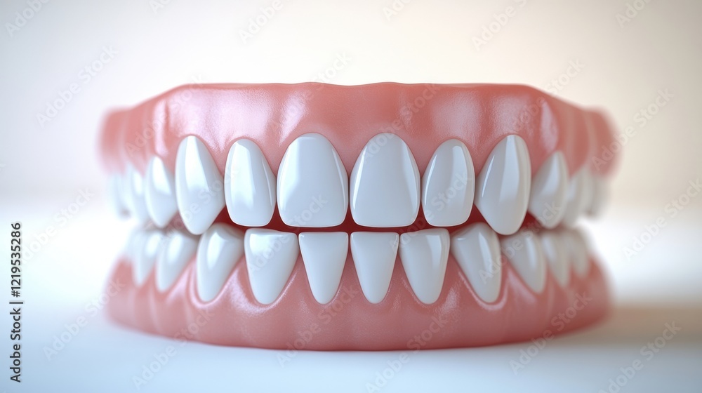 Obraz premium Perfect Human Teeth and Gums