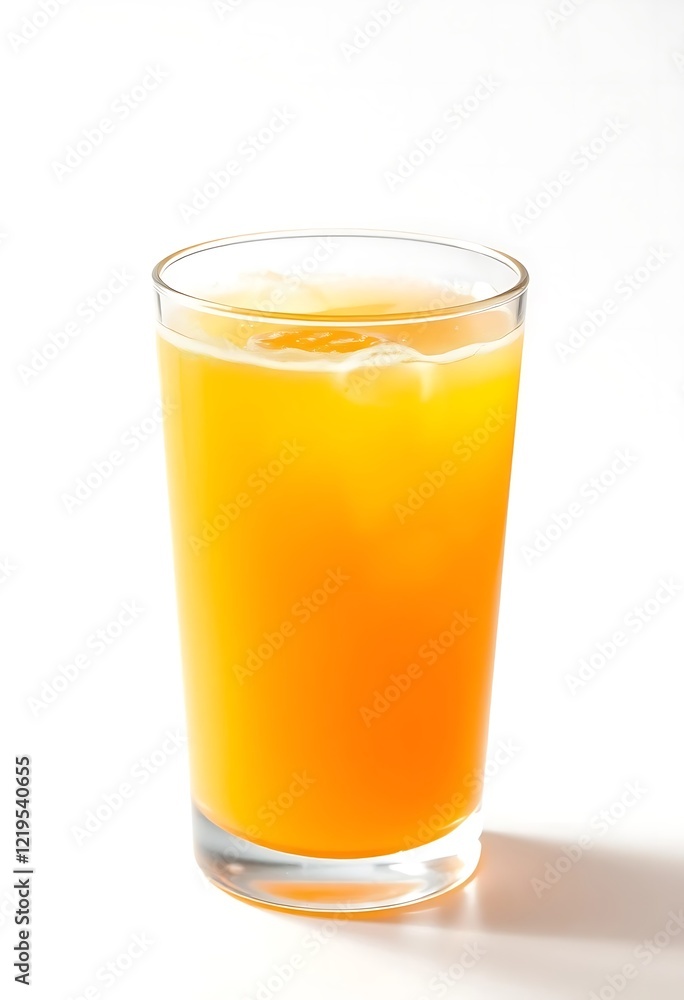 Refreshing Orange Juice in a Glass: A Bright and Zesty Still Life Refreshing Orange Juice in a Glass: A Bright and Zesty Still Life