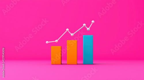 Highlighting Key Points, illustration, A high-fidelity chart featuring emphasized data points in bright colors for clear visual analysis. Free Download Highlighting Key Points, illustration, A high-fidelity chart featuring emphasized data points in bright colors for clear visual analysis. - GFXLoad