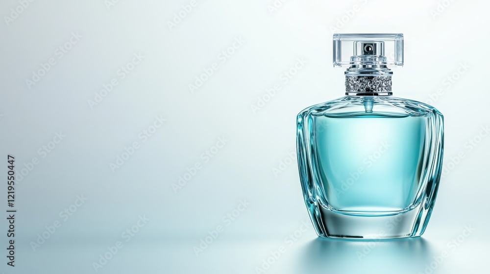 A stylish fragrance bottle is illuminated by soft lighting, emphasizing its artistic design and the tranquil atmosphere it creates. A stylish fragrance bottle is illuminated by soft lighting, emphasizing its artistic design and the tranquil atmosphere it creates.