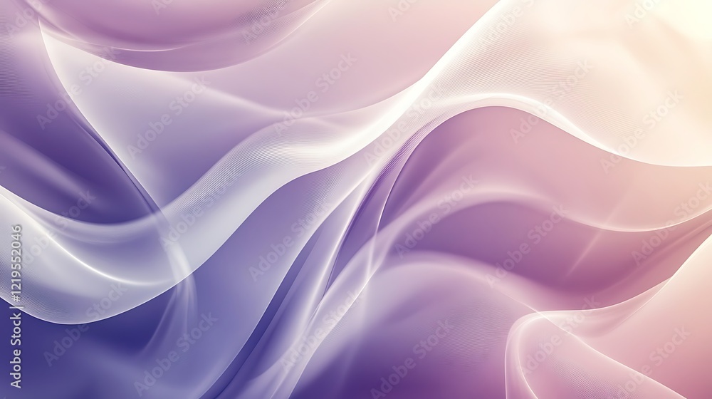 Abstract Purple and White Wave Design Abstract Purple and White Wave Design
