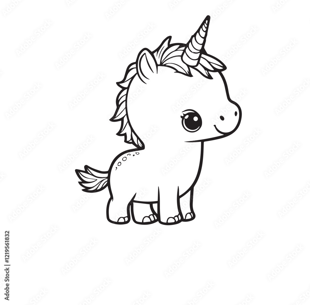 Fototapeta premium unicron coloring book