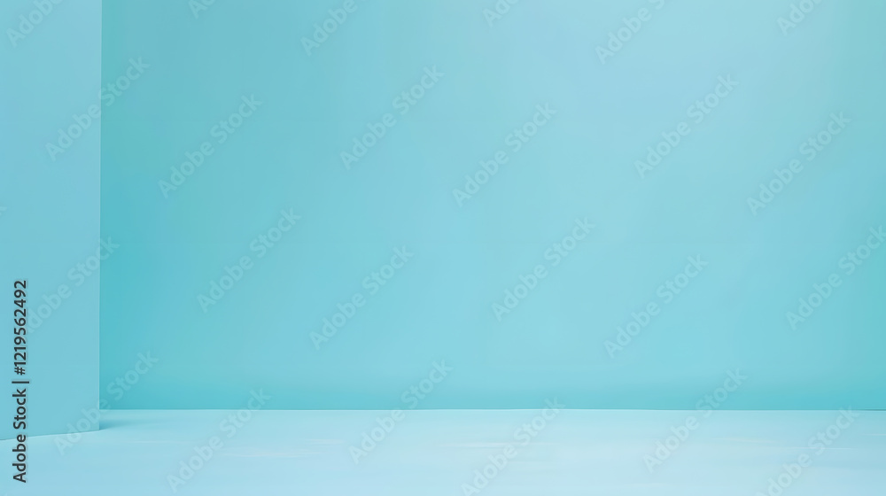 Light blue background with ample space for graphic elements or text, generative ai Light blue background with ample space for graphic elements or text, generative ai