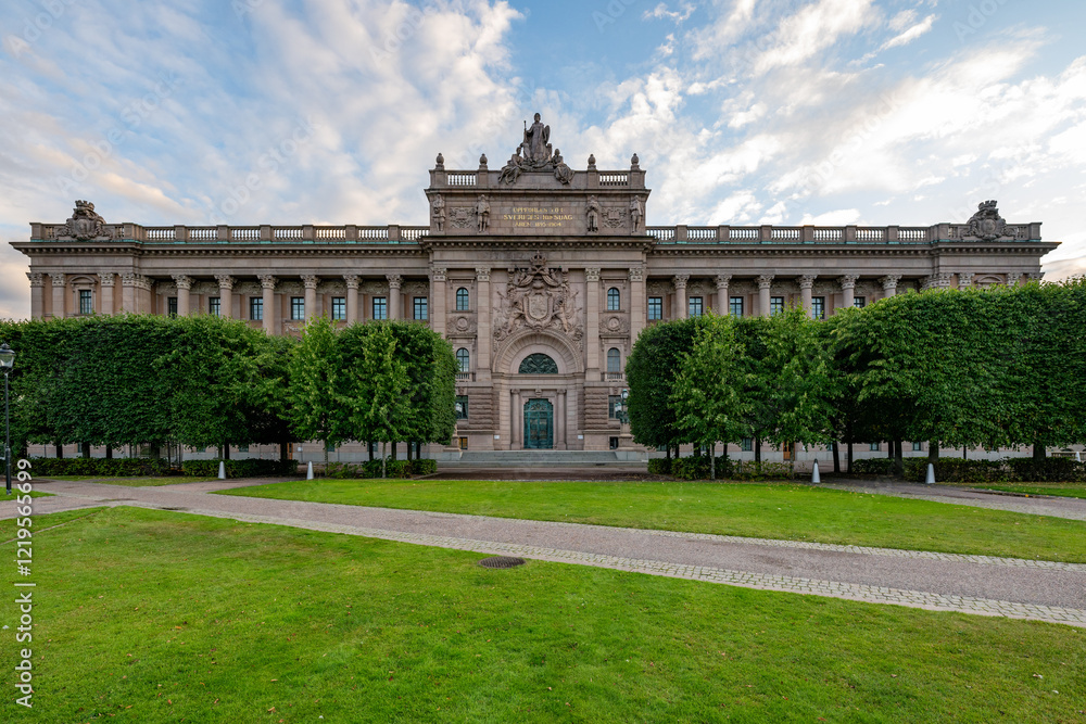Obraz premium Swedish Parliament - Stockholm, Sweden