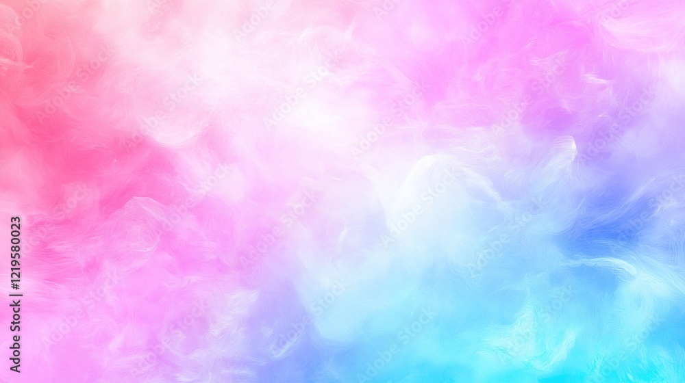 Dreamy Pastel Cotton Candy Background with Smoke Texture Dreamy Pastel Cotton Candy Background with Smoke Texture