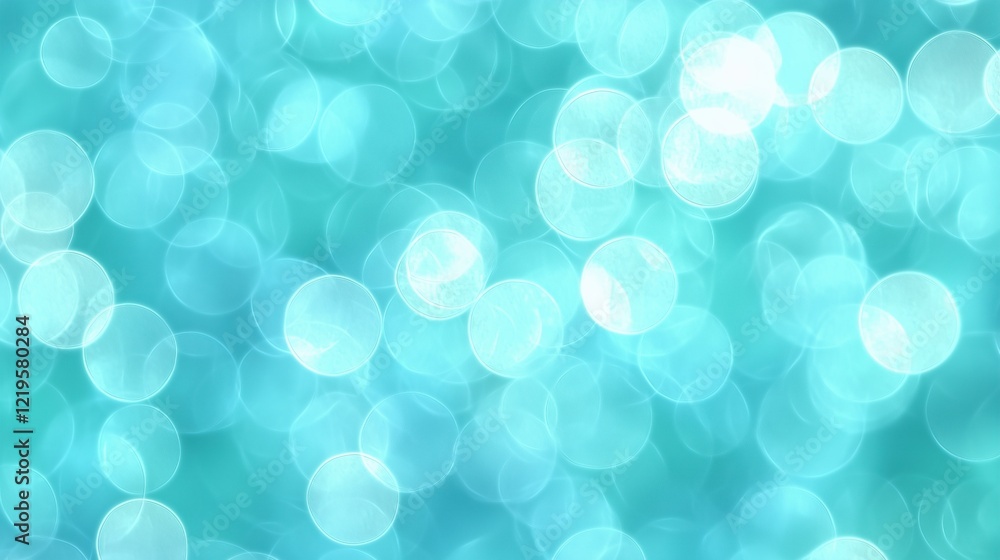Blurred Light Blue Bokeh Background Blurred Light Blue Bokeh Background