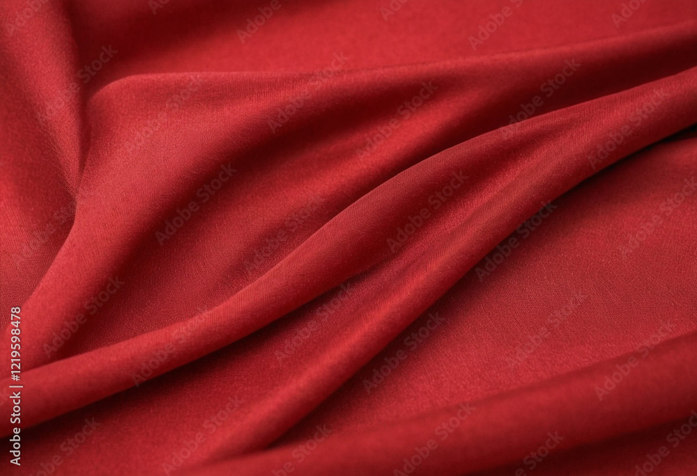 Obraz premium Abstract red fabric cloth texture background