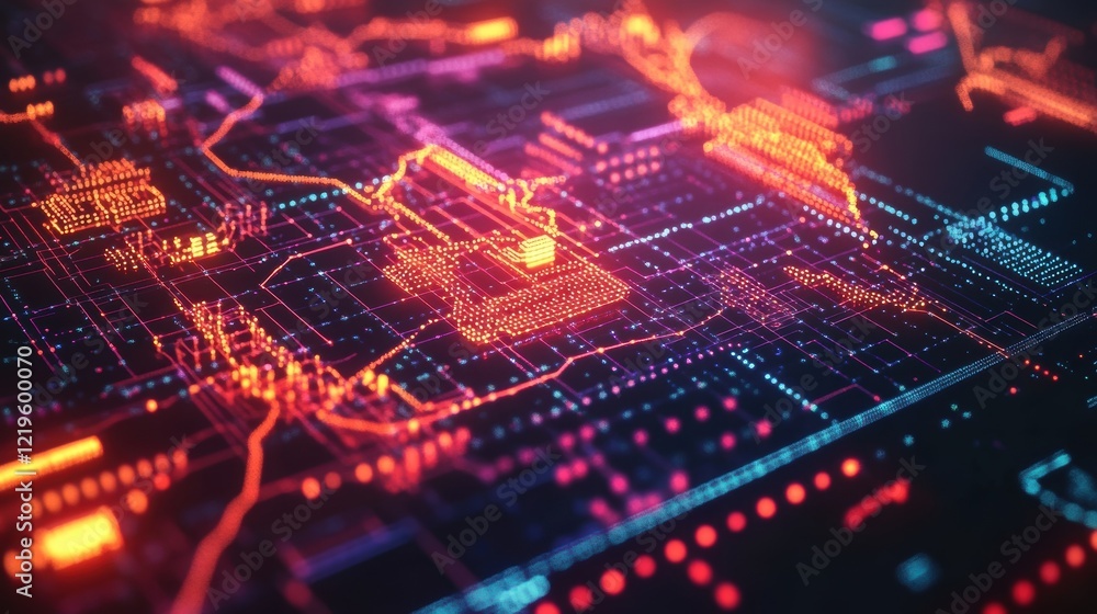 Closeup of a tablet screen highlighting a flowing digital supply chain map connecting icons such as factories warehouses and delivery trucks illustrating seamless movement of goods. Closeup of a tablet screen highlighting a flowing digital supply chain map connecting icons such as factories warehouses and delivery trucks illustrating seamless movement of goods.