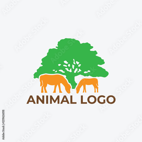 animal pet logo design vector format