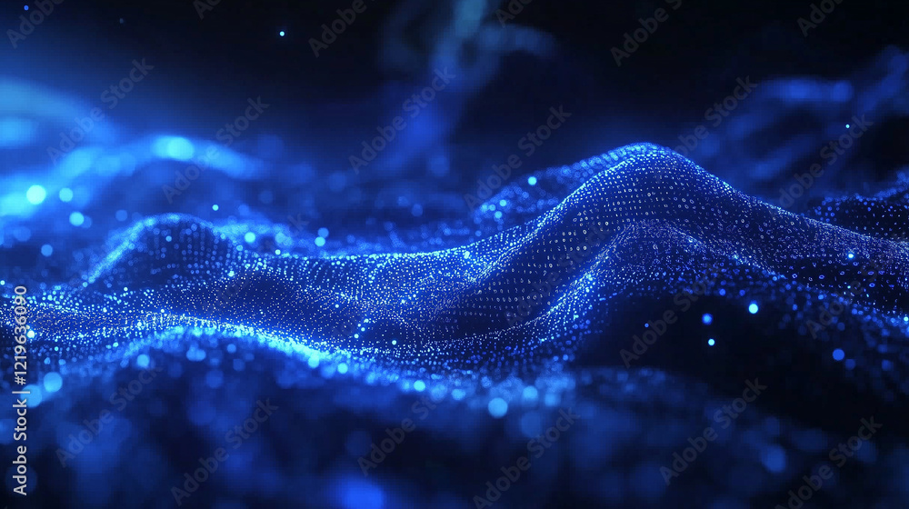 Abstract Technology Virtual Reality Futuristic Dot Background Abstract Technology Virtual Reality Futuristic Dot Background