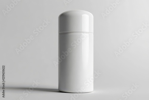 3D Deodorant Stick Isolated and White Background