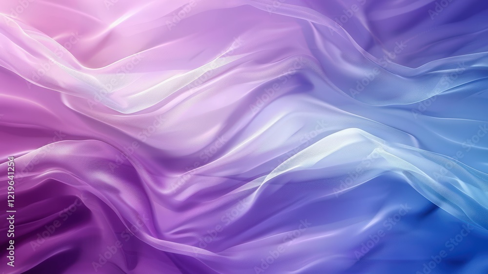 Background - Abstract Texture: Smooth Flowing Forms in Shades of Pink, Purple, and Blue Resembling Silk Fabric Texture, Perfect for Creative Projects and Fantasy Illustrations Background - Abstract Texture: Smooth Flowing Forms in Shades of Pink, Purple, and Blue Resembling Silk Fabric Texture, Perfect for Creative Projects and Fantasy Illustrations