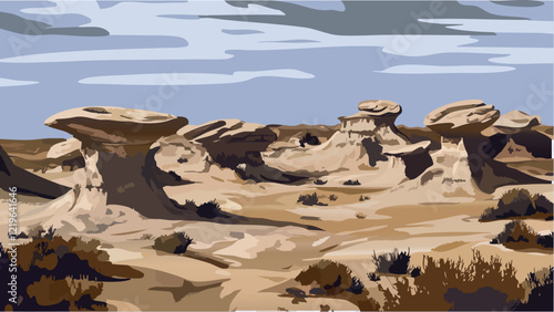 Bisti's Otherworldly Desert Rocks.eps