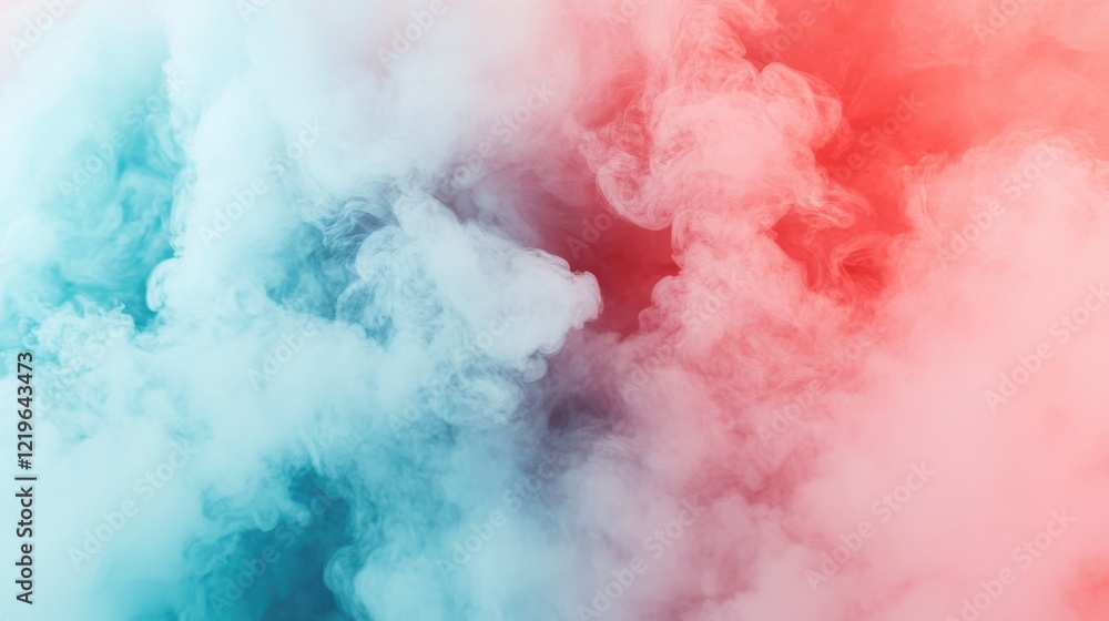 Obraz premium Dramatic Cloud Formation with Soft Light Textures