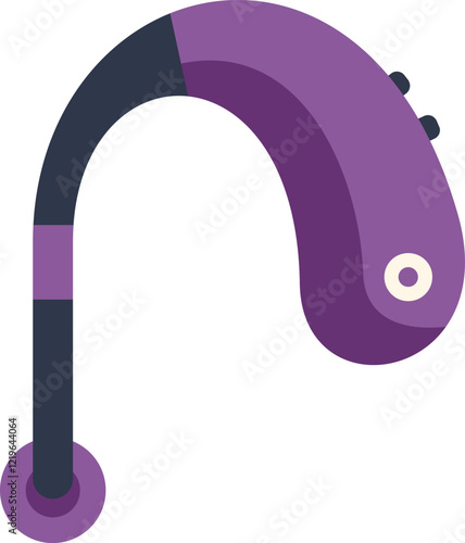 Modern wireless headset ensuring seamless communication and audio experience