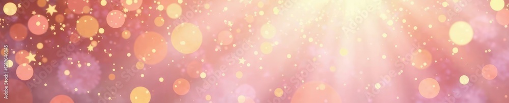 Soft, shimmering pastel gold confetti backdrop, bright, celebration, texture Soft, shimmering pastel gold confetti backdrop, bright, celebration, texture