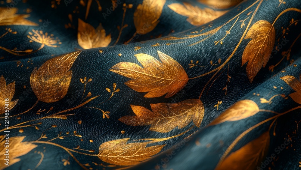 Naklejka premium Floral designs capturing the essence of watercolor art. Opulent botanical elements with a background or wallpaper design, ideal for prints and invitations, postcards. A bright green-gold palette