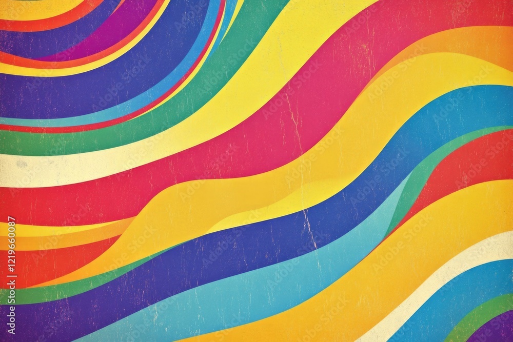 Obraz premium Multicolored grunge background perfect for creative designs and projects