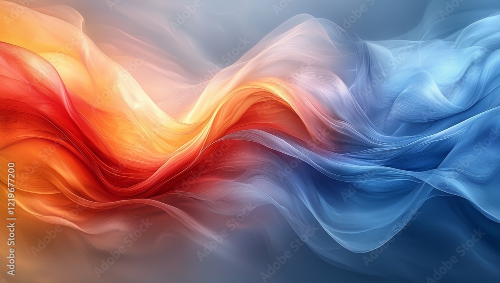 Fototapeta premium Organic pastel abstract wallpaper background header