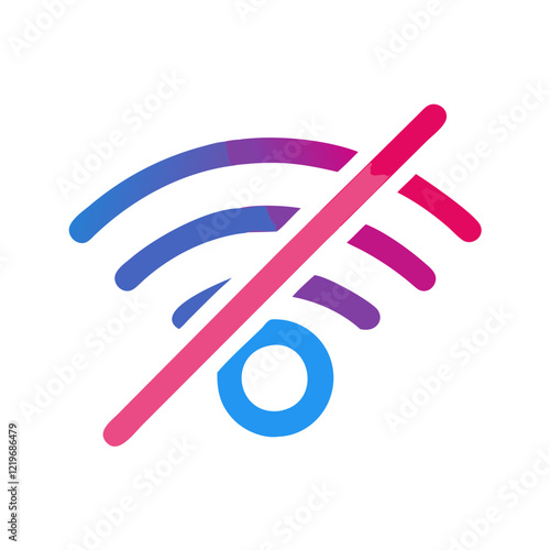 Wifi Off Icon - vector