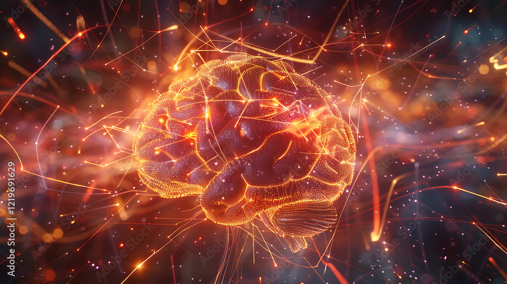 Illuminated Brain: Neural Network and Connectivity Illuminated Brain: Neural Network and Connectivity
