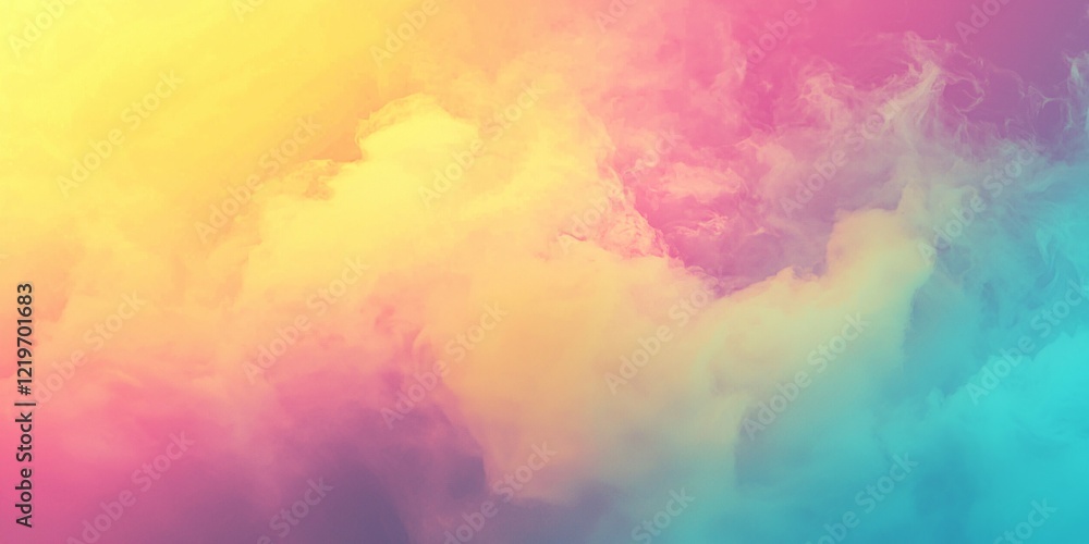 A soft pastel gradient background with smoke-like textures blending pink, yellow, and teal hues A soft pastel gradient background with smoke-like textures blending pink, yellow, and teal hues