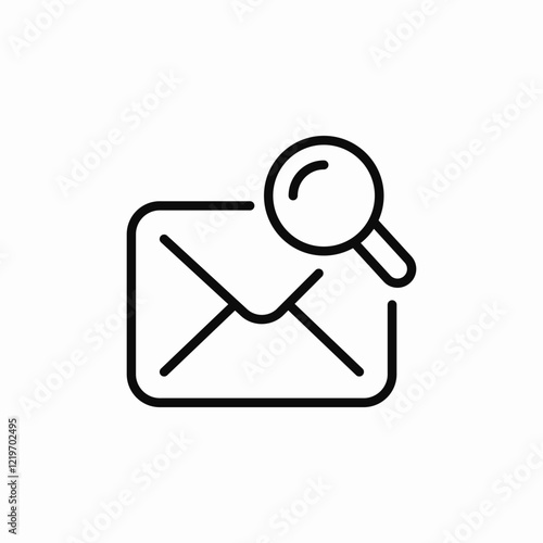 email search icon sign vector