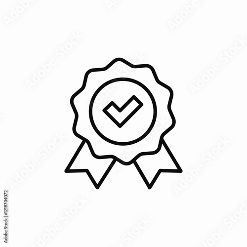 guaranteed quality icon sign vector