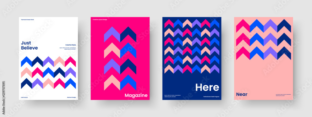 Obraz premium Creative Flyer Template. Geometric Brochure Layout. Abstract Banner Design. Book Cover. Background. Report. Business Presentation. Poster. Advertising. Brand Identity. Leaflet. Magazine. Newsletter
