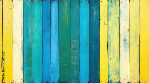 Dreamy Turquoise to Yellow Soft Gradient Background