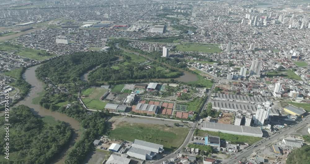 aerial view of the city ITAJAI - Santa Catarina aerial view of the city ITAJAI - Santa Catarina