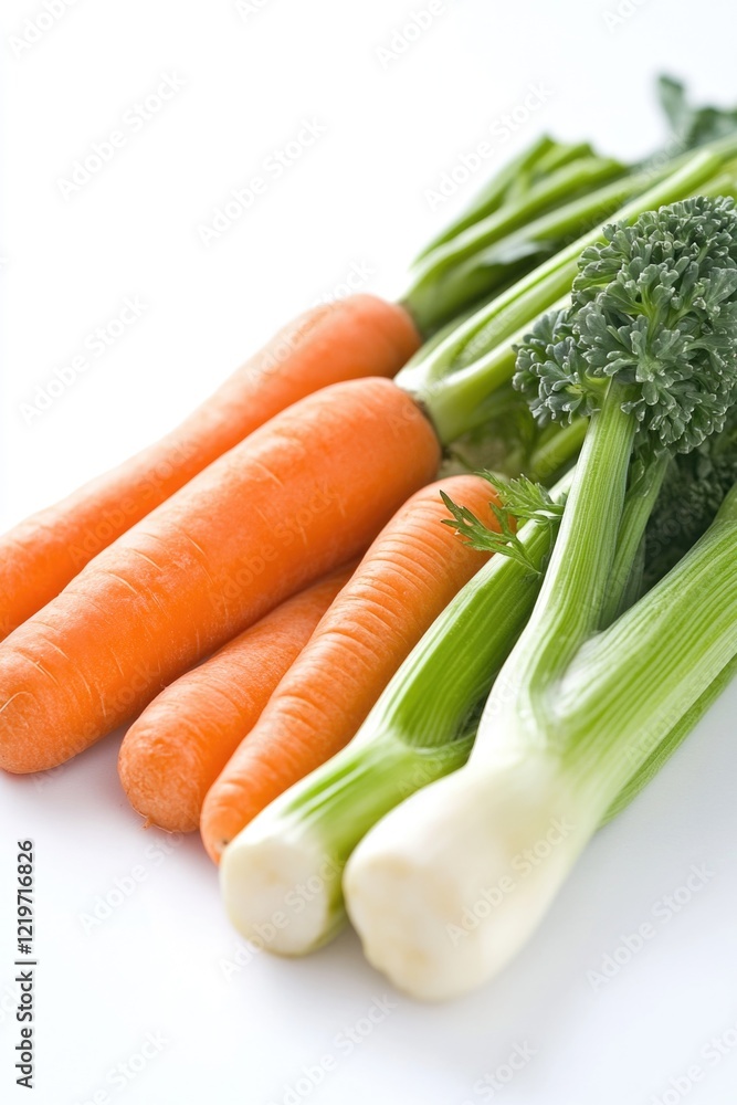 Fresh produce on a white background Fresh produce on a white background