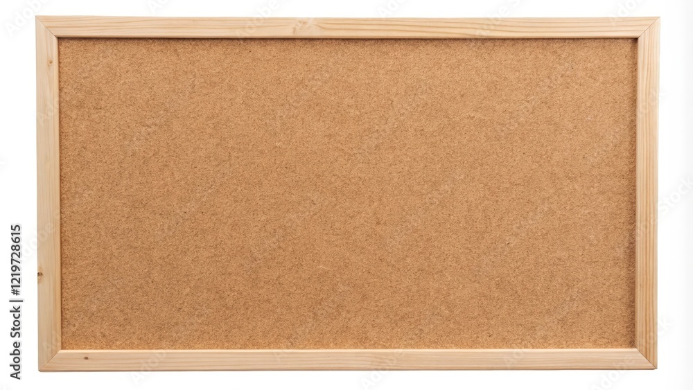 Fototapeta premium Wooden Framed Corkboard