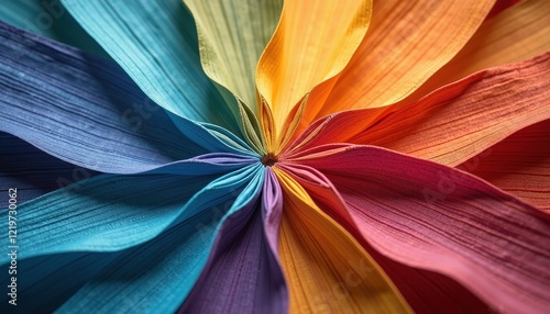 Vibrant Flower Close-Up Celebrates World Cancer Day with Colorful Contrast photo