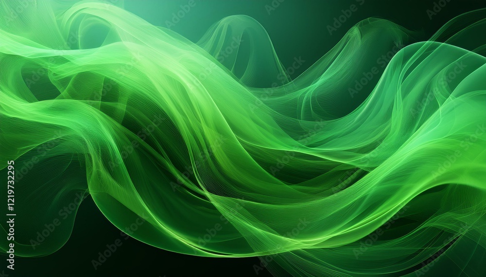 green background abstract green smoke background green background abstract green smoke background