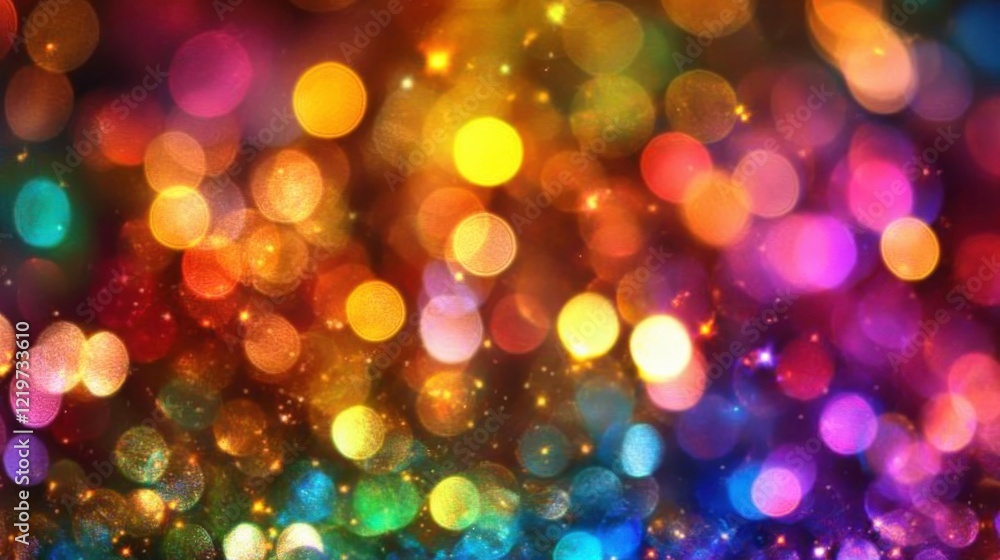 Obraz premium Whimsical Soft Light Gradients with Blurred Backgrounds