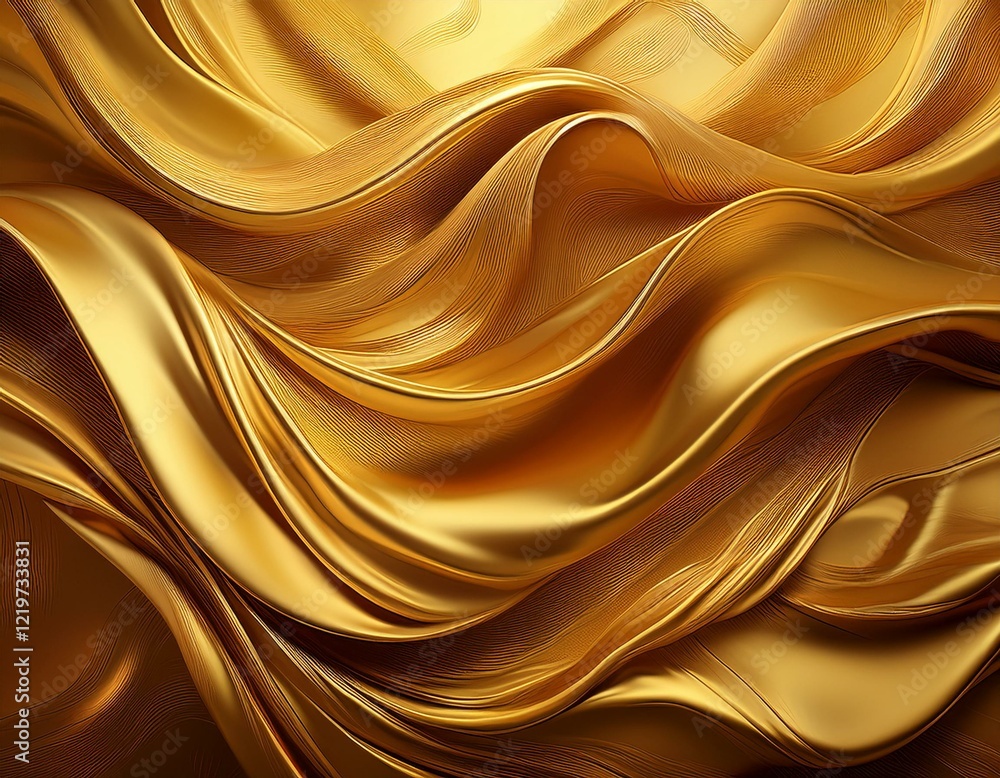 Fototapeta premium abstract golden fabric