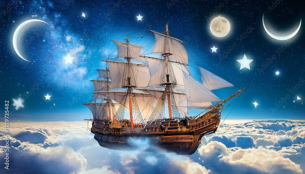 Fototapeta premium ship in the sea