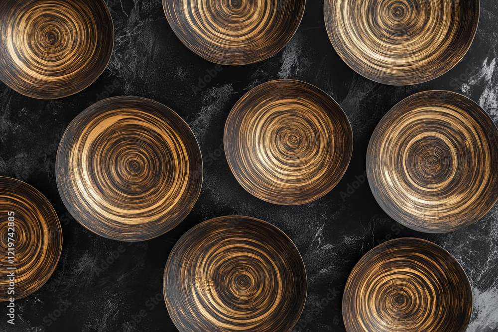 Elegant black and gold abstract design for luxury backgrounds, modern branding, or decorative projects with geometric patterns and metallic textures Elegant black and gold abstract design for luxury backgrounds, modern branding, or decorative projects with geometric patterns and metallic textures