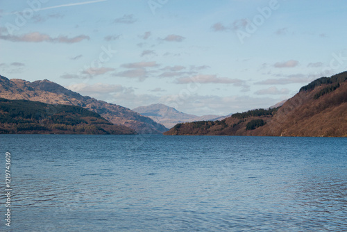 Fotografie Loch Lomond, Scotland from Firkin Point