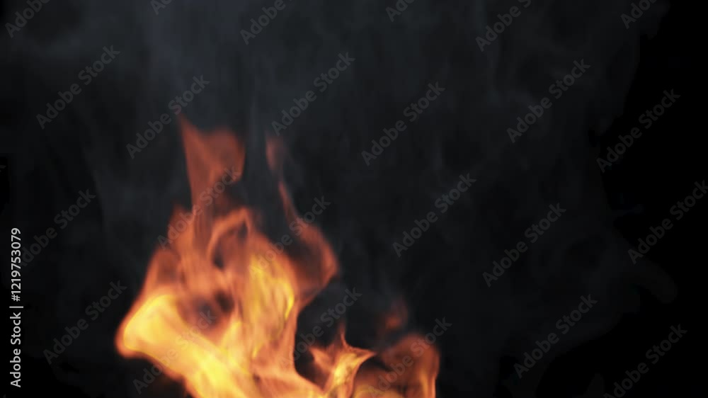 Smoke Fire, 3d render, With Alpha Channel Smoke Fire, 3d render, With Alpha Channel